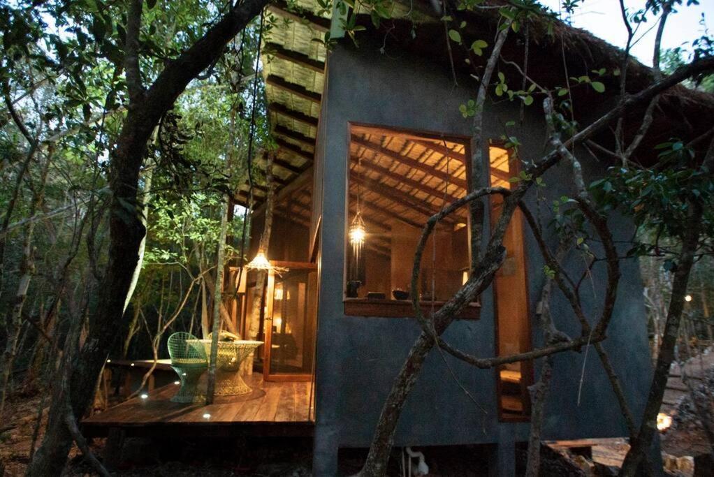 Ojo De Arbol, Boutique Cabin In The Real Jungle Тулум Экстерьер фото