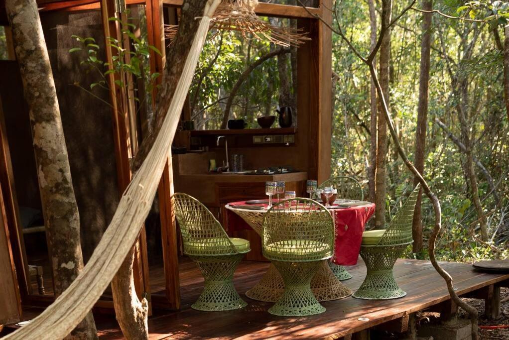 Ojo De Arbol, Boutique Cabin In The Real Jungle Тулум Экстерьер фото